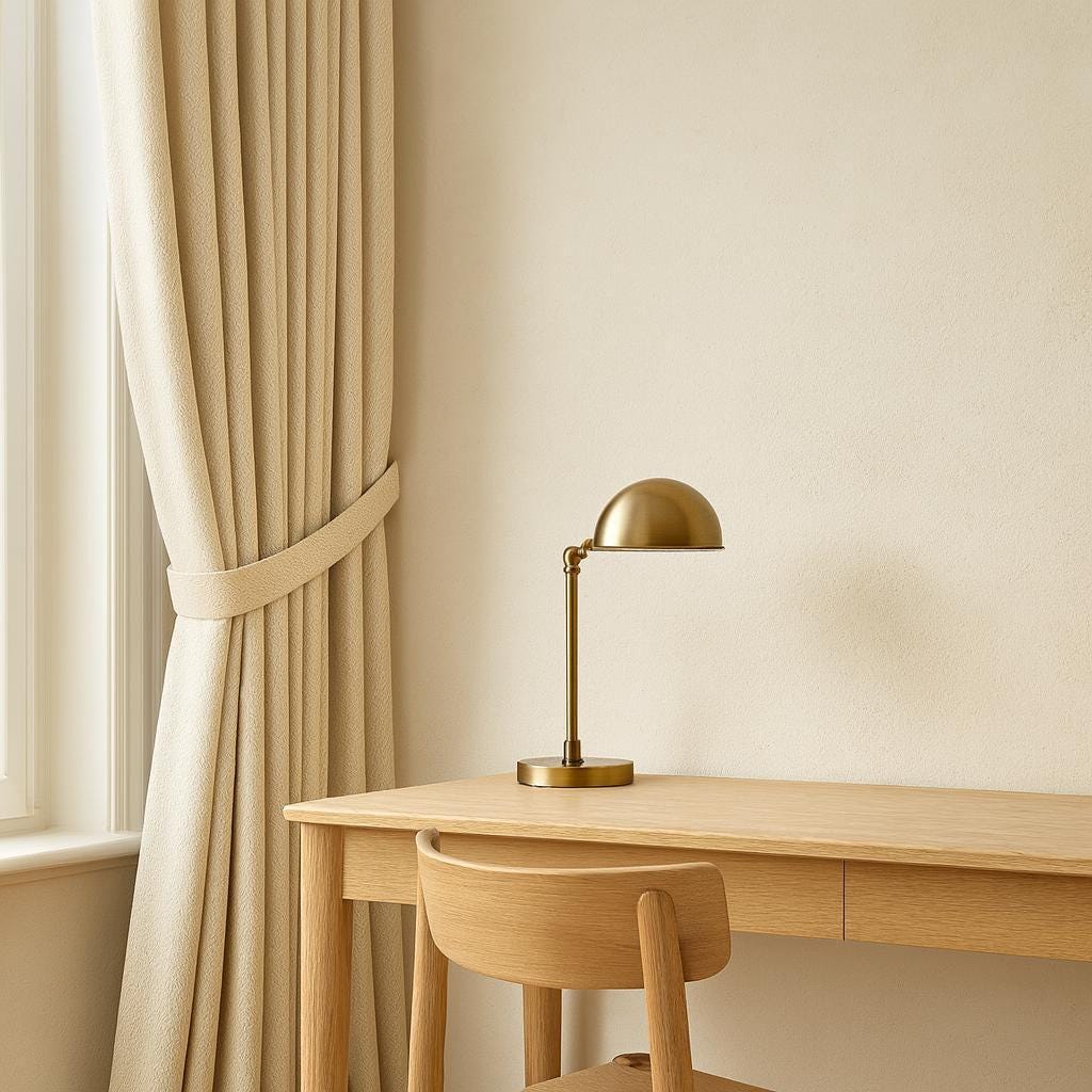 Pinch Pleat Ecru Linen Curtains - Custom Fit with Light or Blackout Liner — image 2