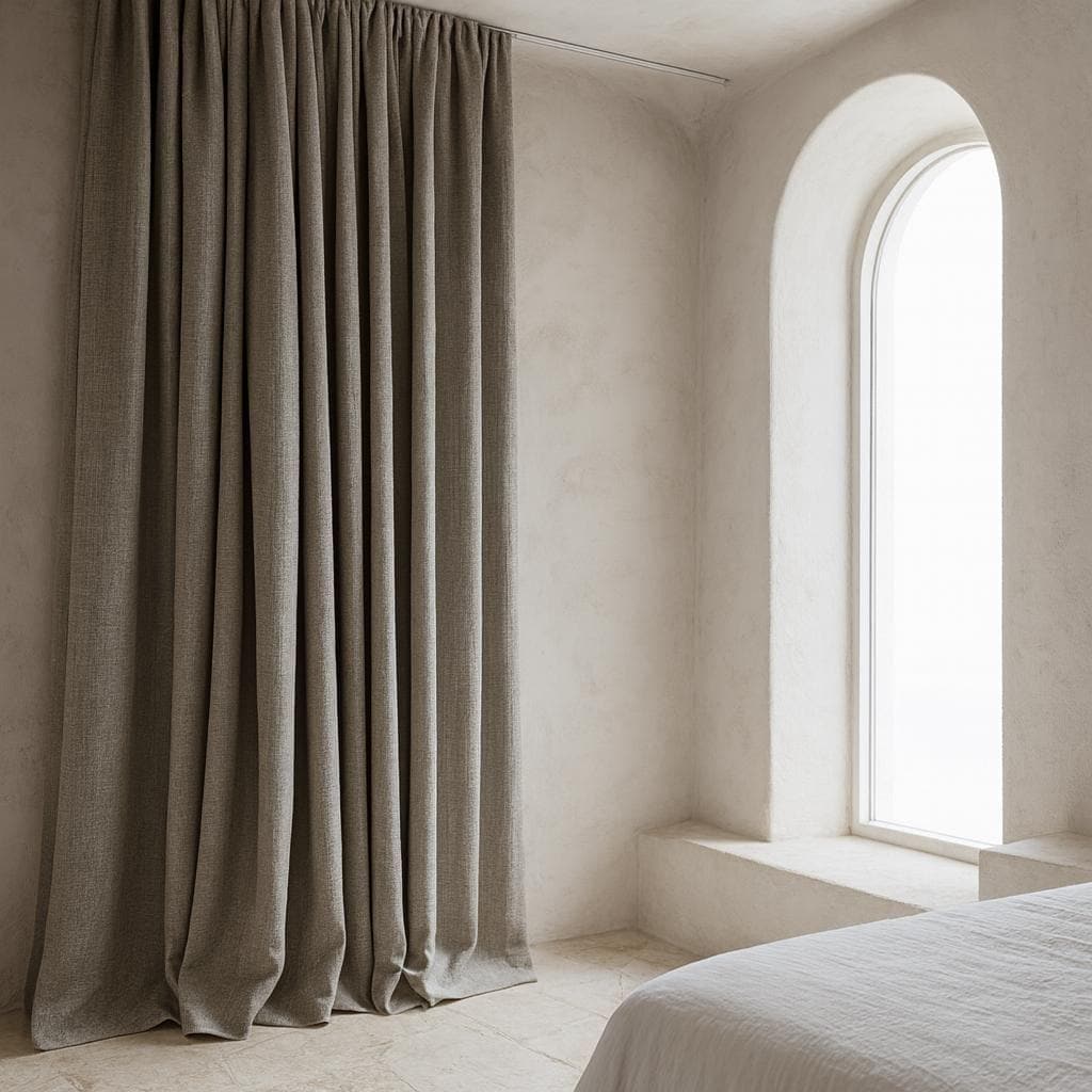 Nickel Gray Linen Curtains: Organic, Blackout or Light-Filtering — image 1