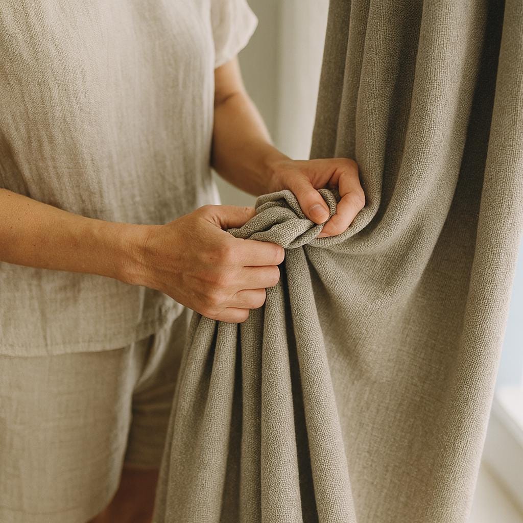 Nickel Gray Linen Curtains: Organic, Blackout or Light-Filtering — image 4