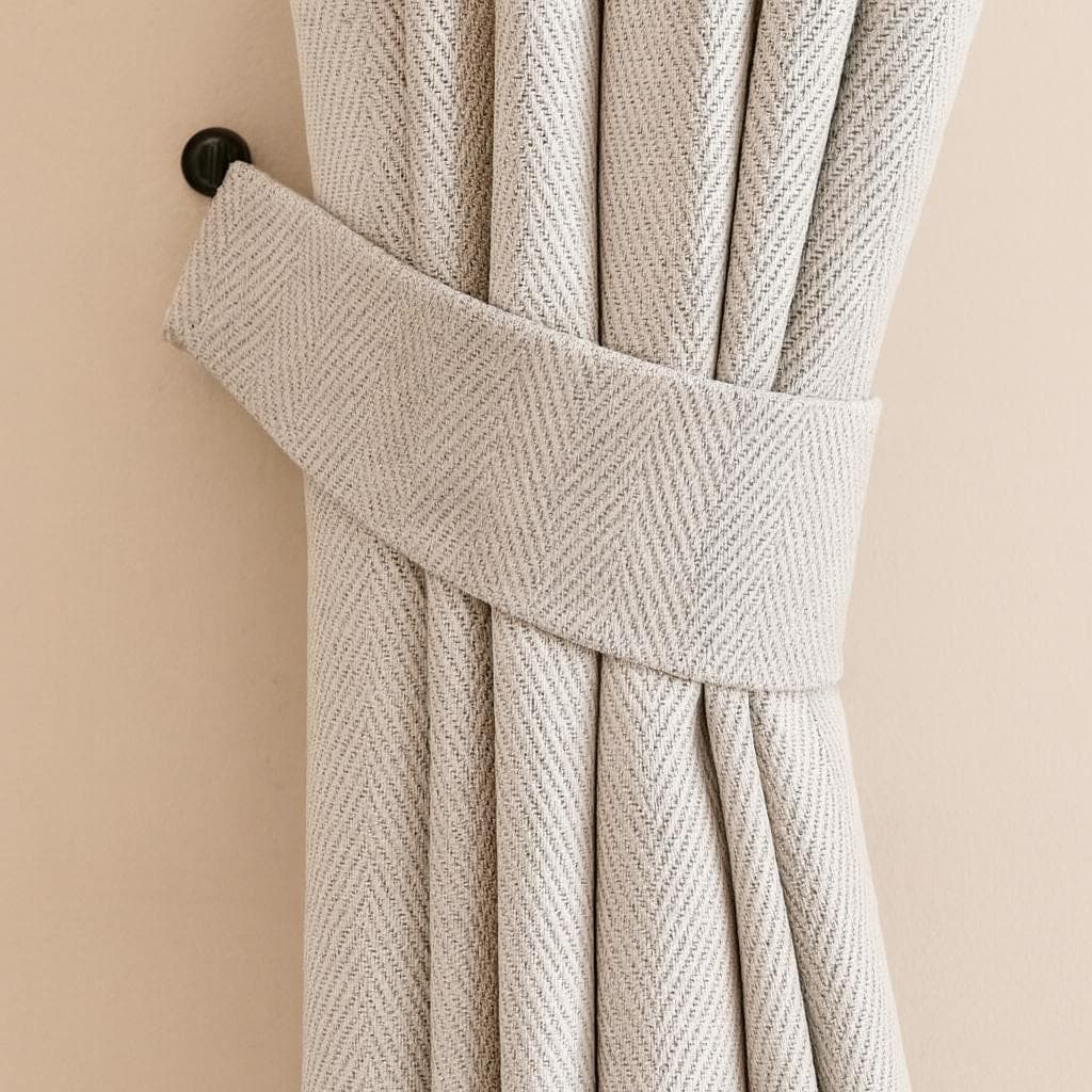 Grey Linen Pinch Pleat Curtains - Custom Sizes, Blackout or Cotton Lined — image 2