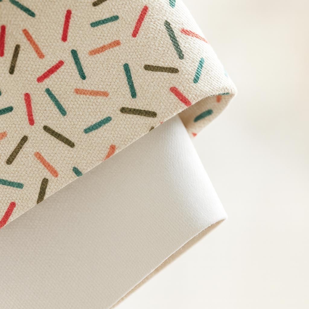Confetti Sprinkle Curtains: Organic Cotton Window Drapes (Custom Sizes Available) — image 6
