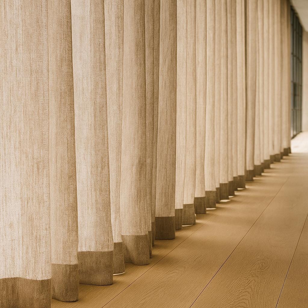 Natural Linen Sheer Curtains: Soft Washed Flax, Custom Length — image 7