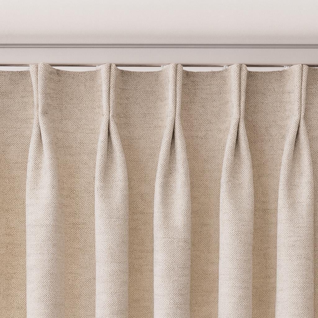 Artisan Weave Blackout Curtains - Thick Organic Cotton, Oatmeal — image 7