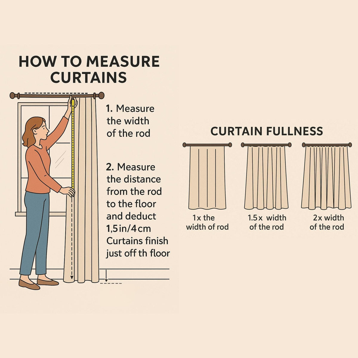 Dusty Blue House-Print Curtains: Organic Cotton, Light Filtering or Blackout — image 9