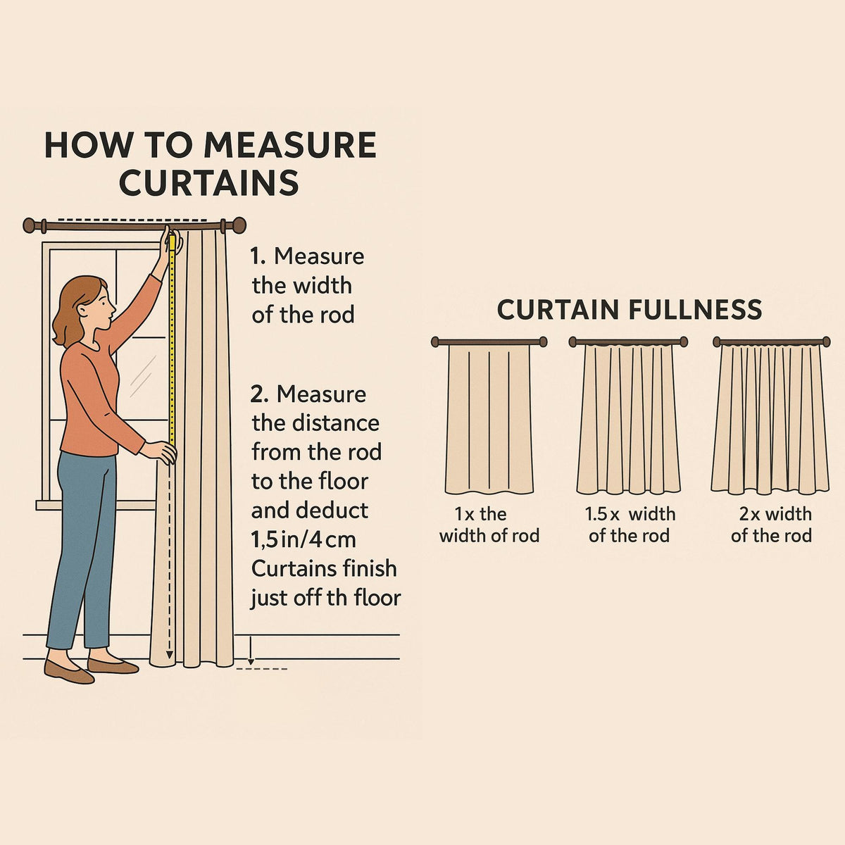 Ivory Blue Leaf Embroidered Linen Curtains, Botanical Custom Drapes, Sheer Privacy Blackout Curtain Panels — image 9
