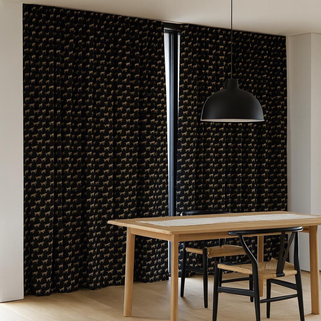 Cheetah Print Curtains: Organic Cotton - Light-Filtering or Blackout — image 4