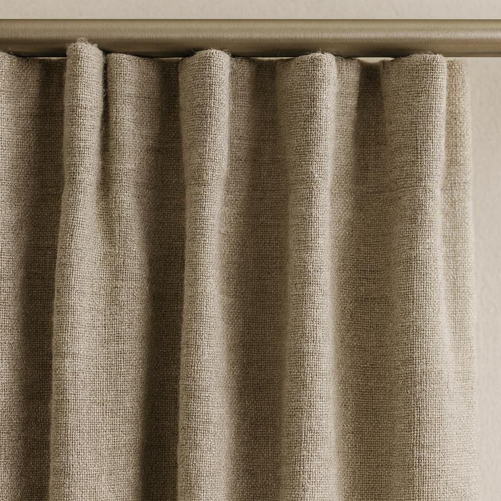 Nickel Gray Linen Curtains: Organic, Blackout or Light-Filtering — image 7