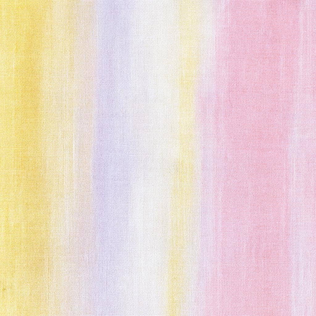 Organic Linen Blackout Curtains: Pastel Watercolor Stripes, Nursery — image 8