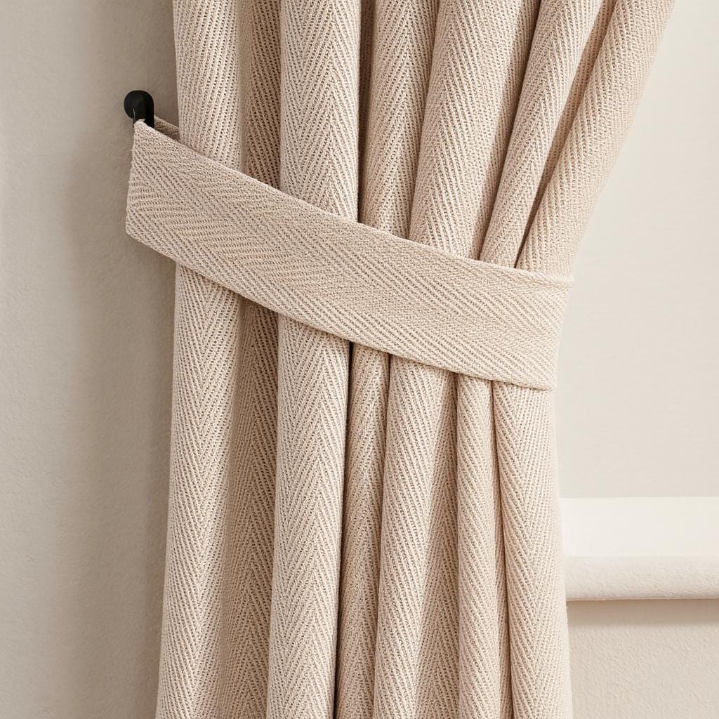 Barley Linen Curtains - Pinch-Pleat, Blackout or Light-Filtering Liner — image 2