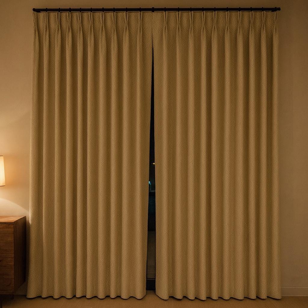 Barley Linen Curtains - Pinch-Pleat, Blackout or Light-Filtering Liner — image 5