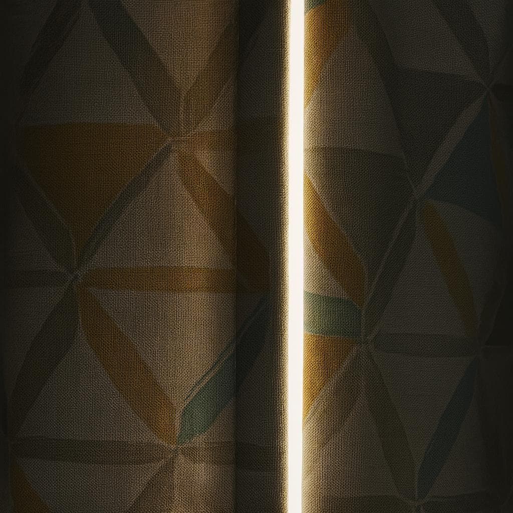 Blackout Curtains: Pastel Geometric Linen for Kids (Custom Lengths) — image 6