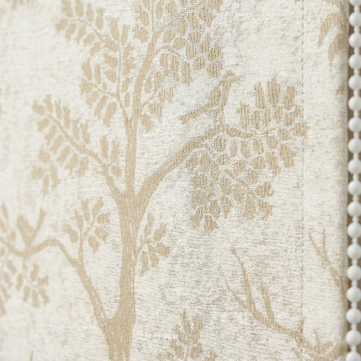Nursery Roman Shade, Organic Linen, Beige Woodland Deer (Light-Filtering or Blackout) — image 7