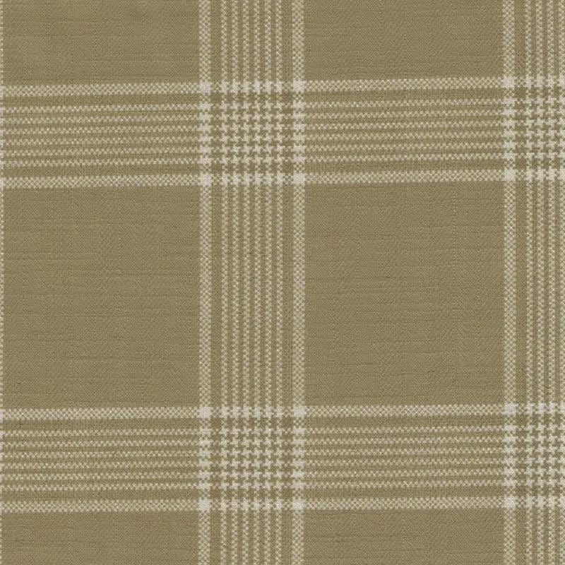 Farmhouse Plaid Linen Roman Shade, Custom Beige Cream Window Blind — image 8