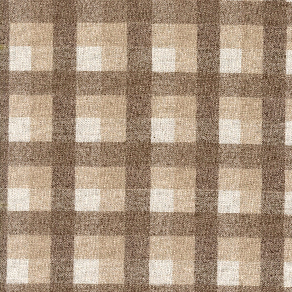 Custom Linen Plaid Roman Shades: Farmhouse Check Window Blinds (Light Filtering or Blackout) — image 8